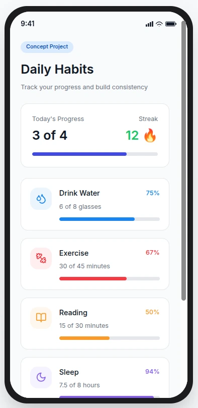 Personal Activity Tracker screenshot 2